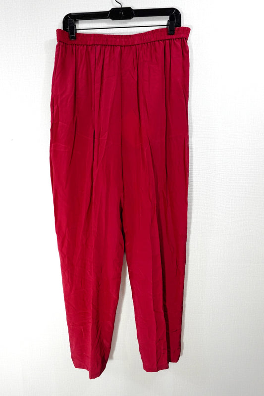 Silk Assets by Diane von Furstenberg, New Vintage Pants, Large