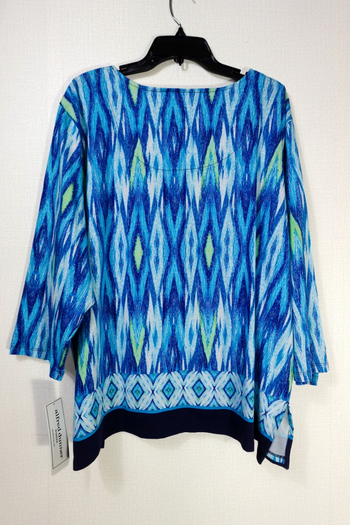 Alfred Dunner, New 3/4 sleeve top, 3X