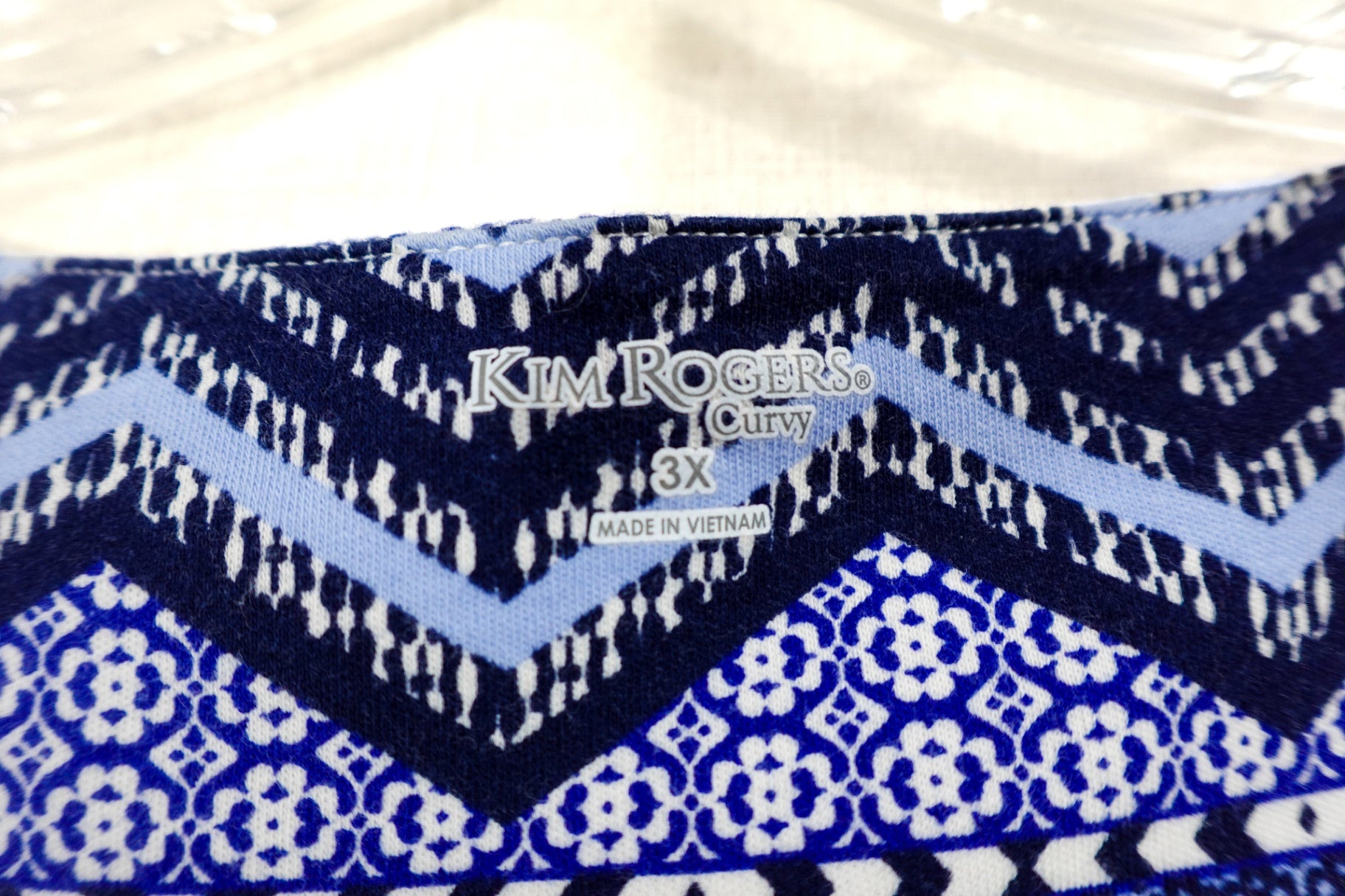 Kim Rogers, 3/4 Sleeve Top, 3X