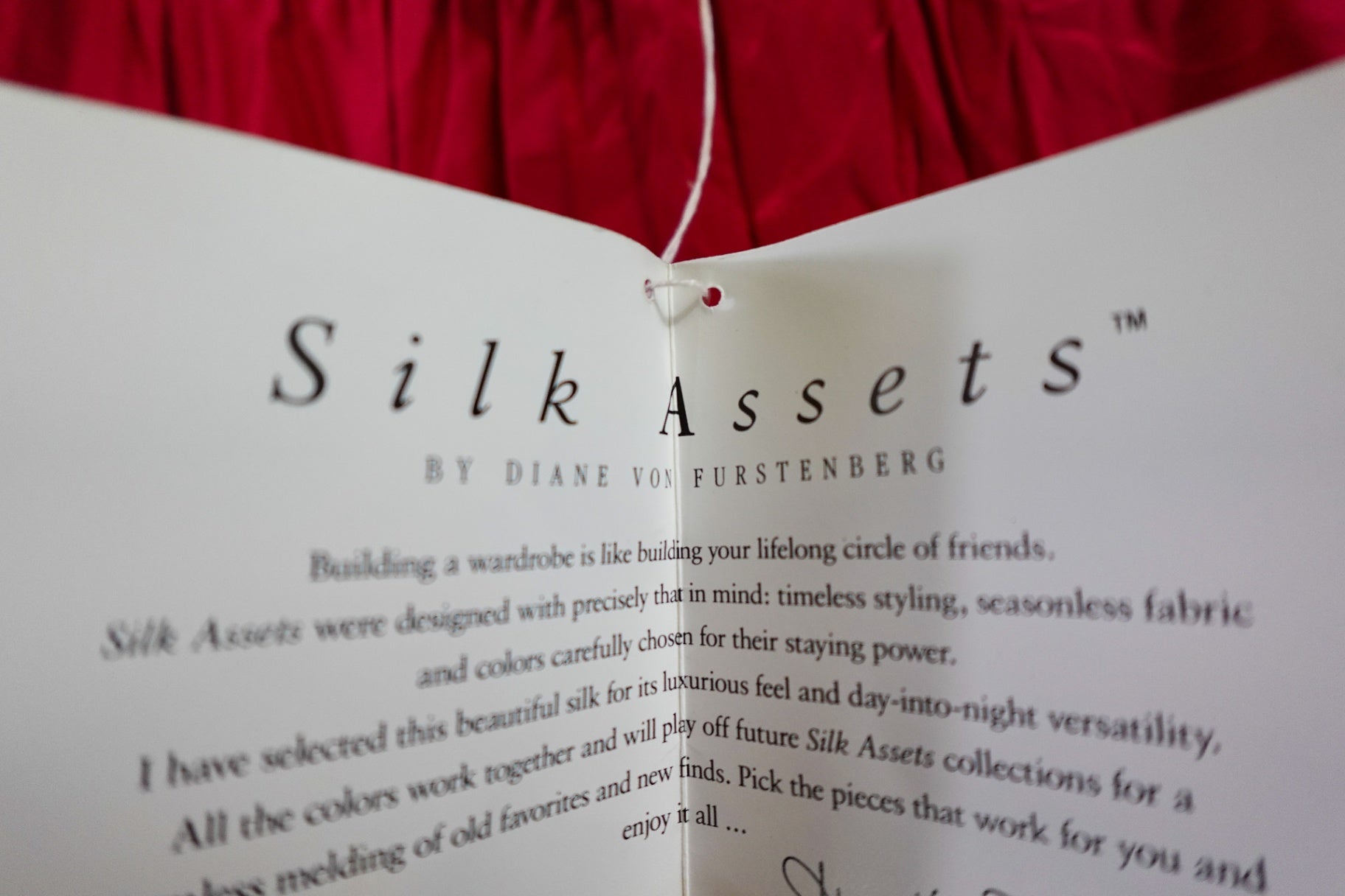 Silk Assets by Diane von Furstenberg, New Vintage Pants, Large