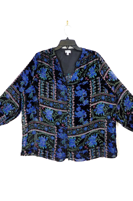 Wonderly, Long Sleeves Top, 2X
