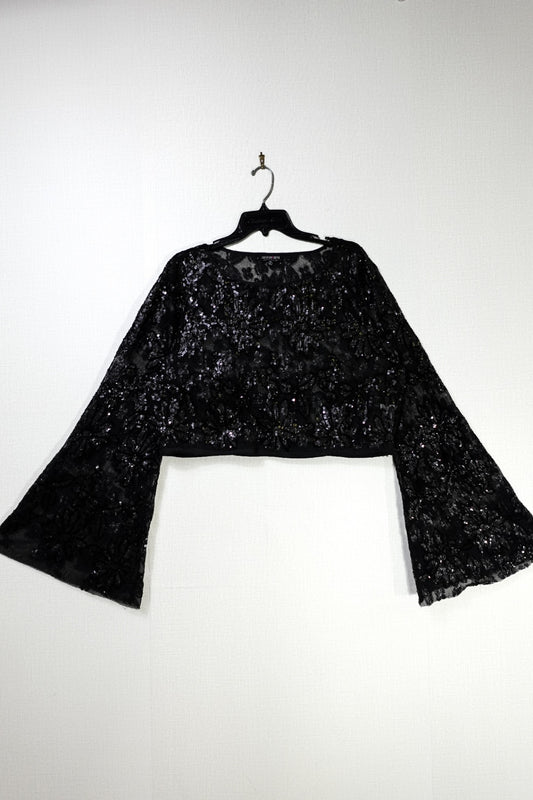Fashion Nova, Long Sleeves Crop Top , 1XL