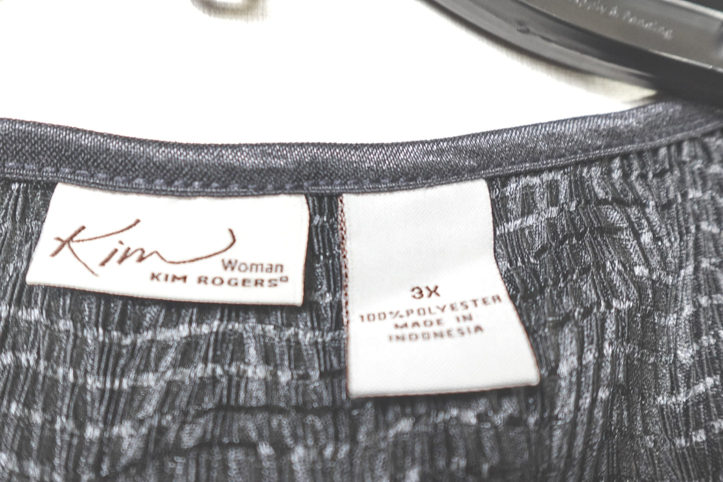 Kim Rogers, New Short Sleeved Top, 3X