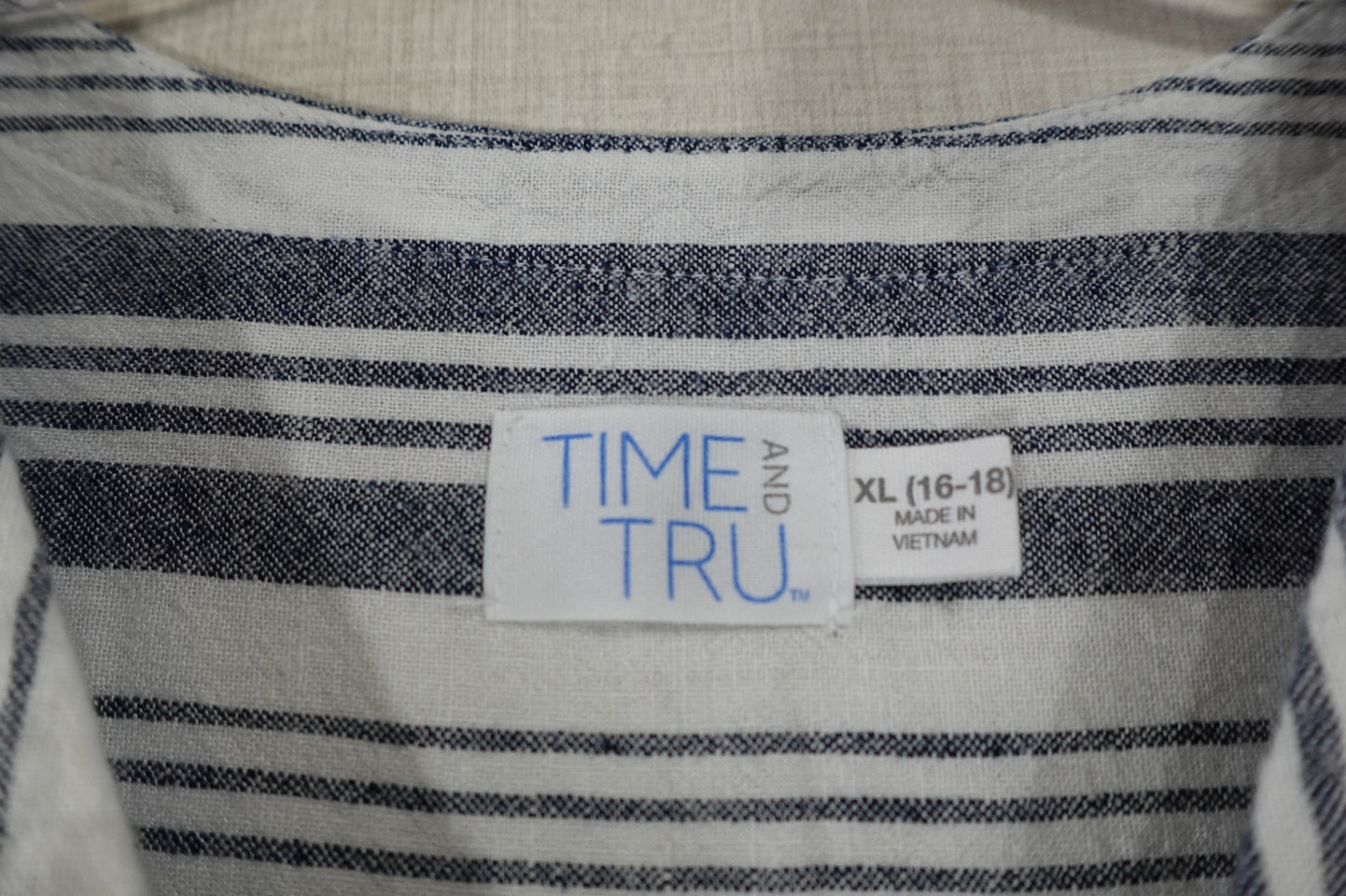 Time and Tru, SHORT SLEEVED TOP, 16/18