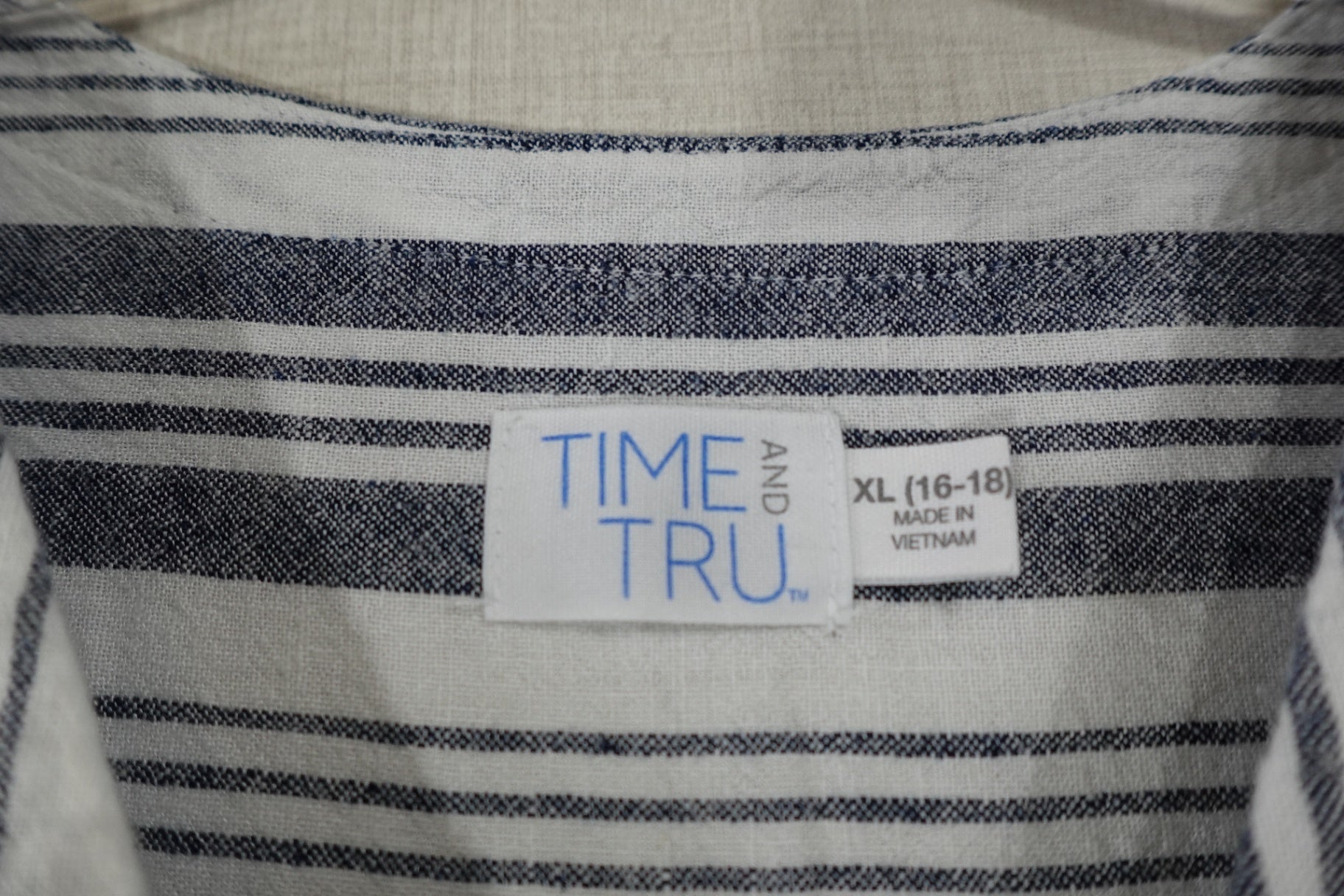 Time and Tru, SHORT SLEEVED TOP, 16/18