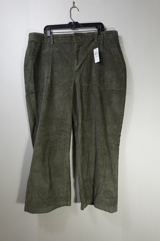 L.L. Bean, New Pants: Wide-Leg, 20W REG