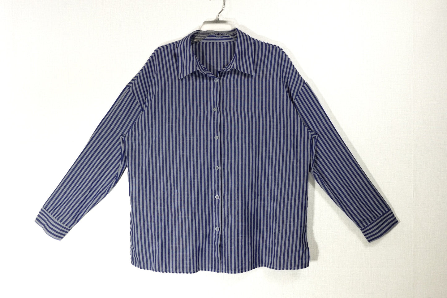 (No Label), Long Sleeves Top- Button Down, XL
