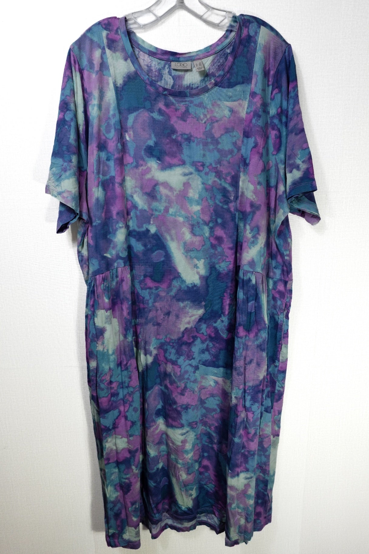 Logo, Casual Dress, 3X