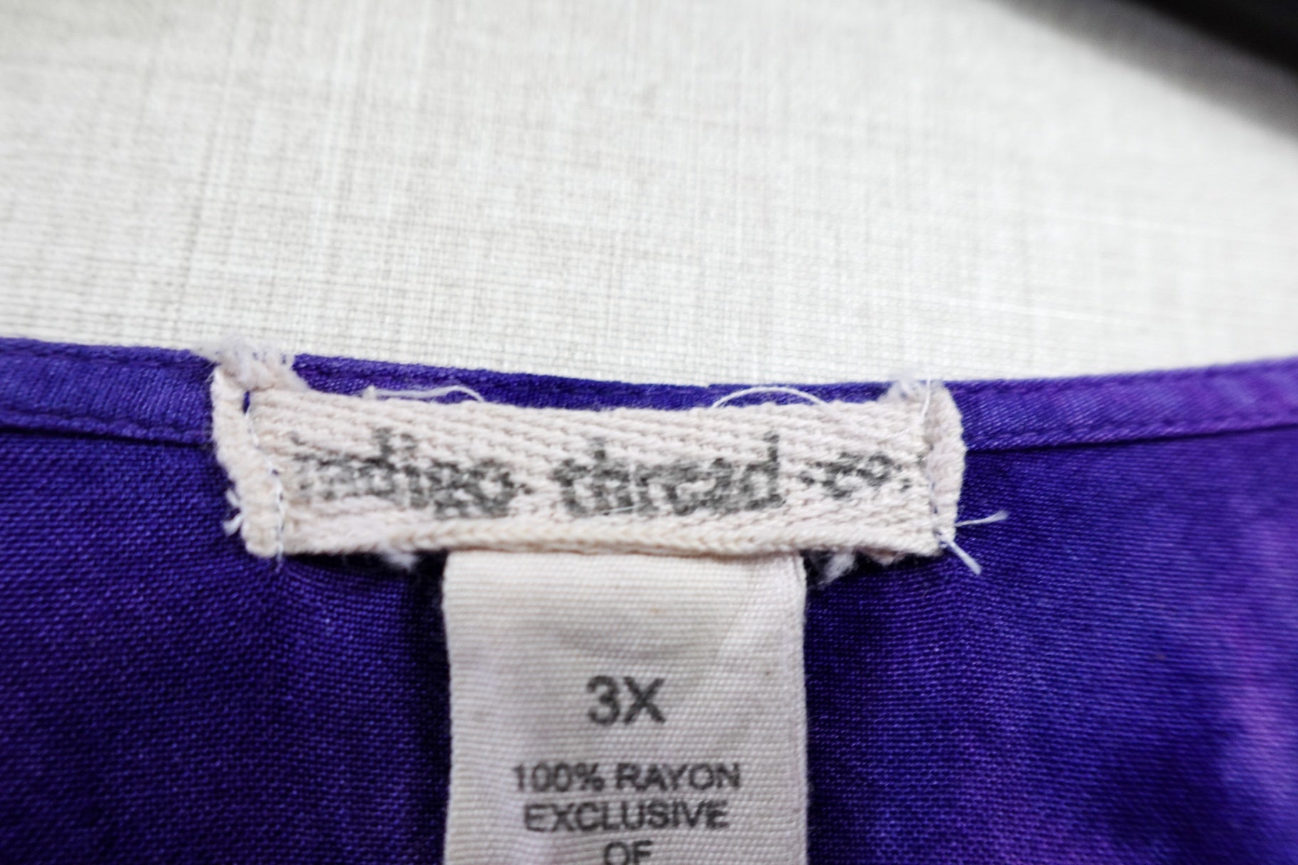 Indigo Thread Co., Shawl/Poncho, 3X