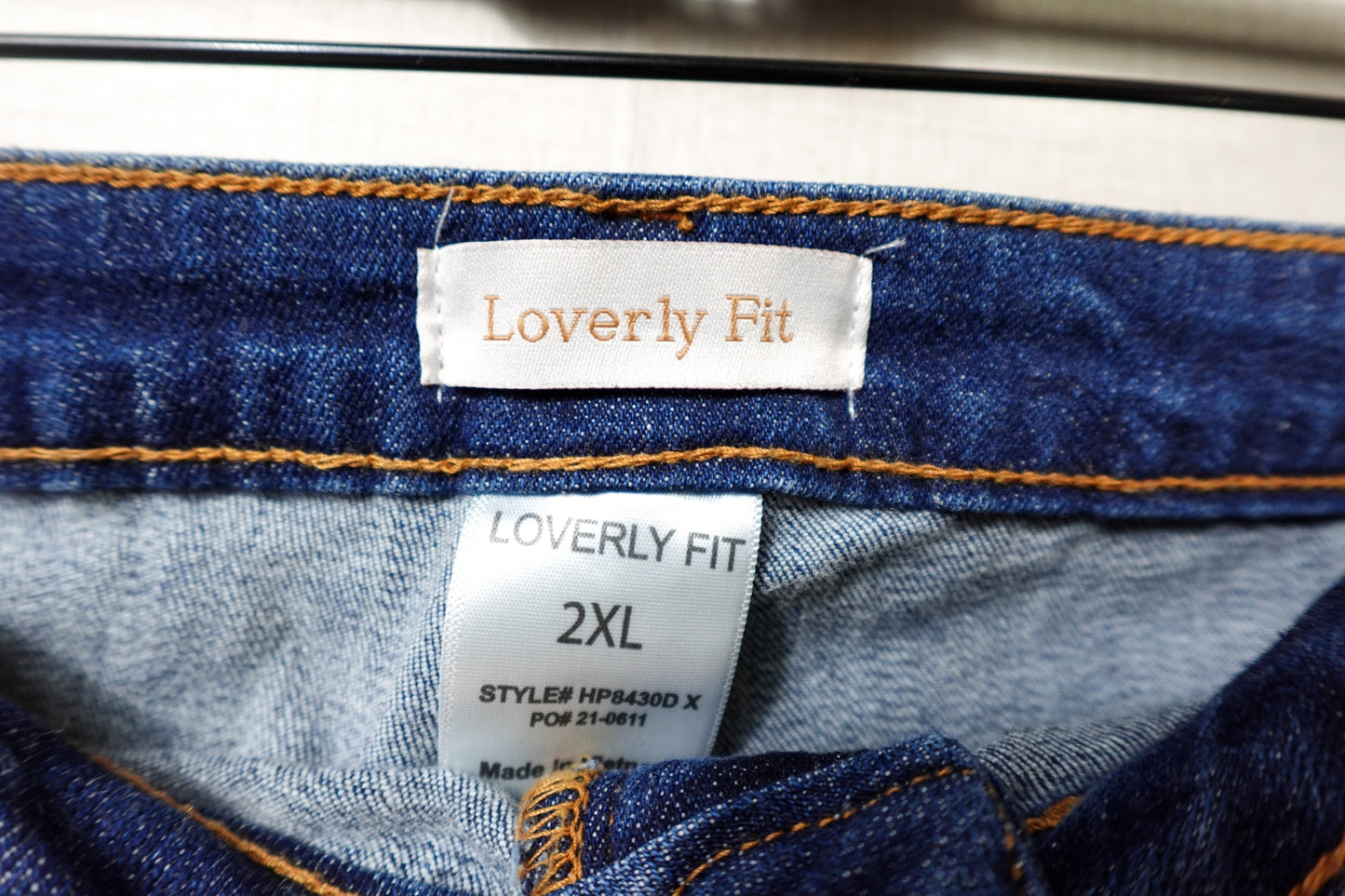 Loverly Fit, NEW Jeans: Straight, 2XL