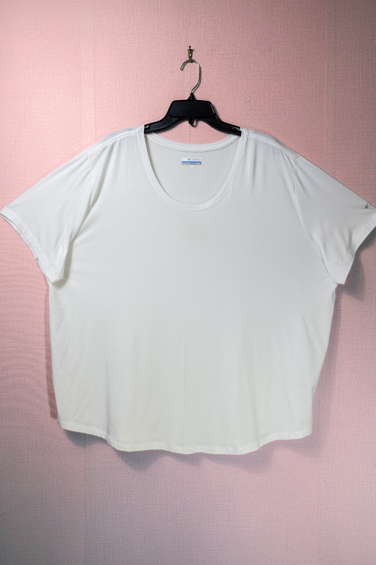 Columbia, Short Sleeved Top, 3X