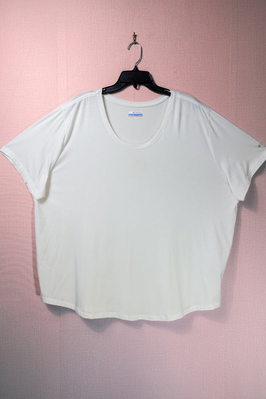 Columbia, Short Sleeved Top, 3X