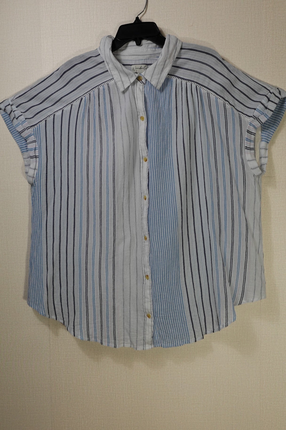 Wonderly, Short Sleeved Top, 3X