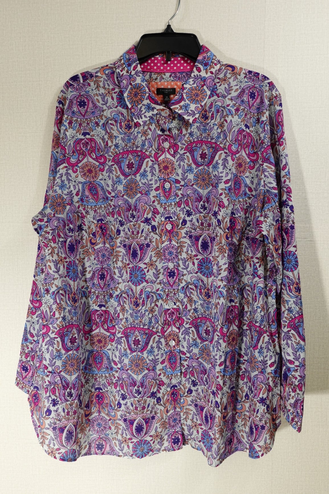 Talbots, New Long Sleeves Top, 2X