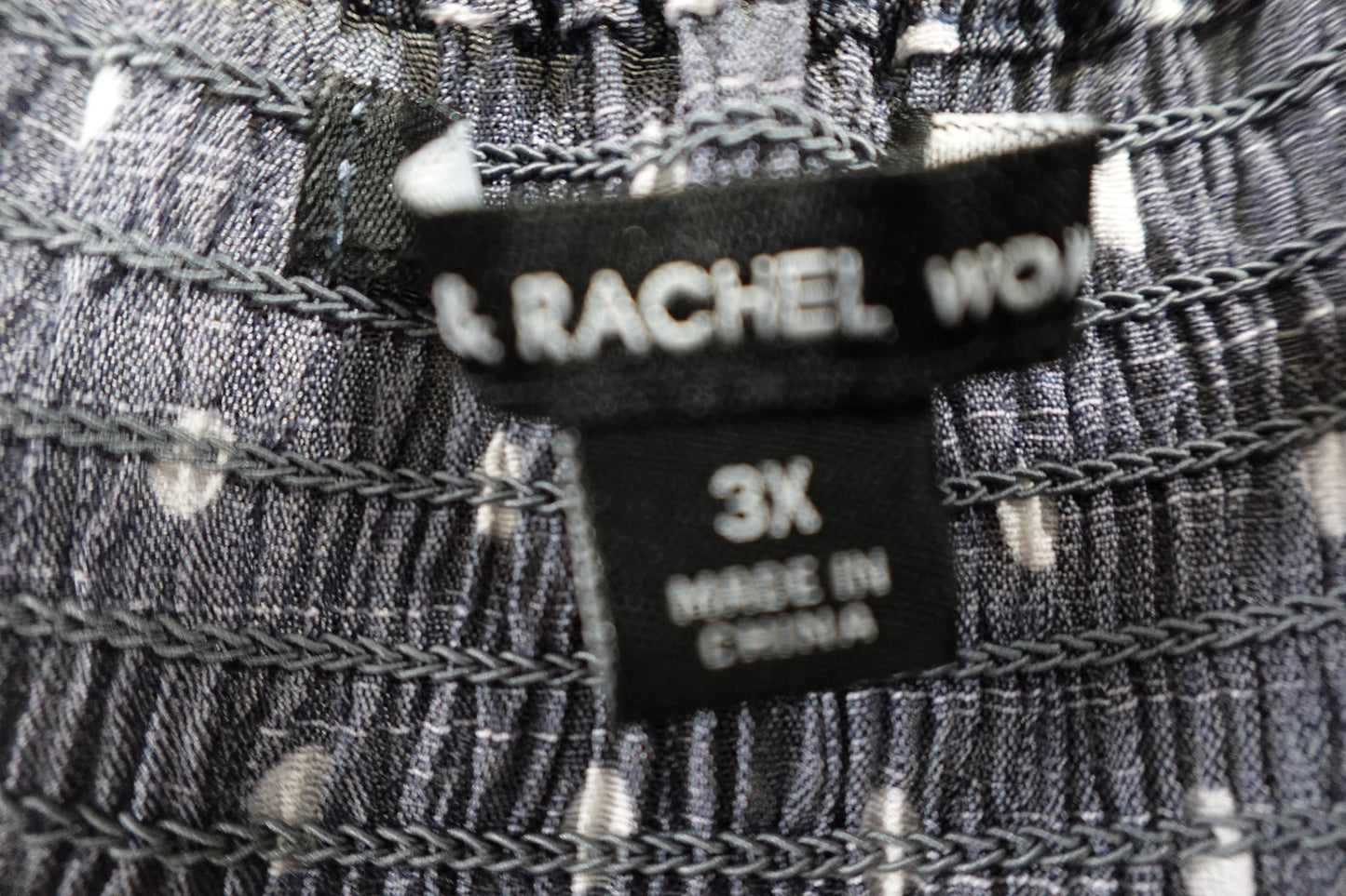 Zac & Rachel, Long Sleeves Top, 3X