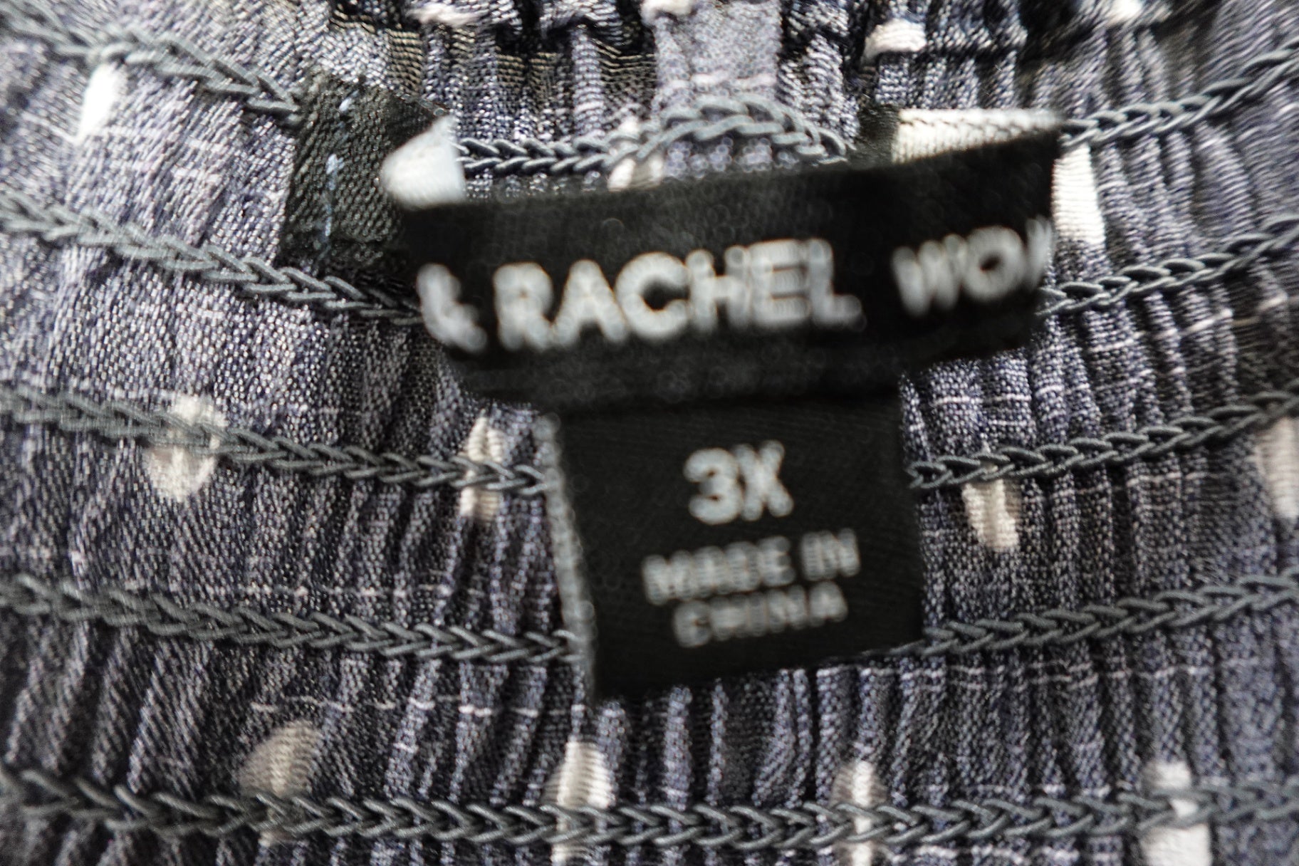 Zac & Rachel, Long Sleeves Top, 3X