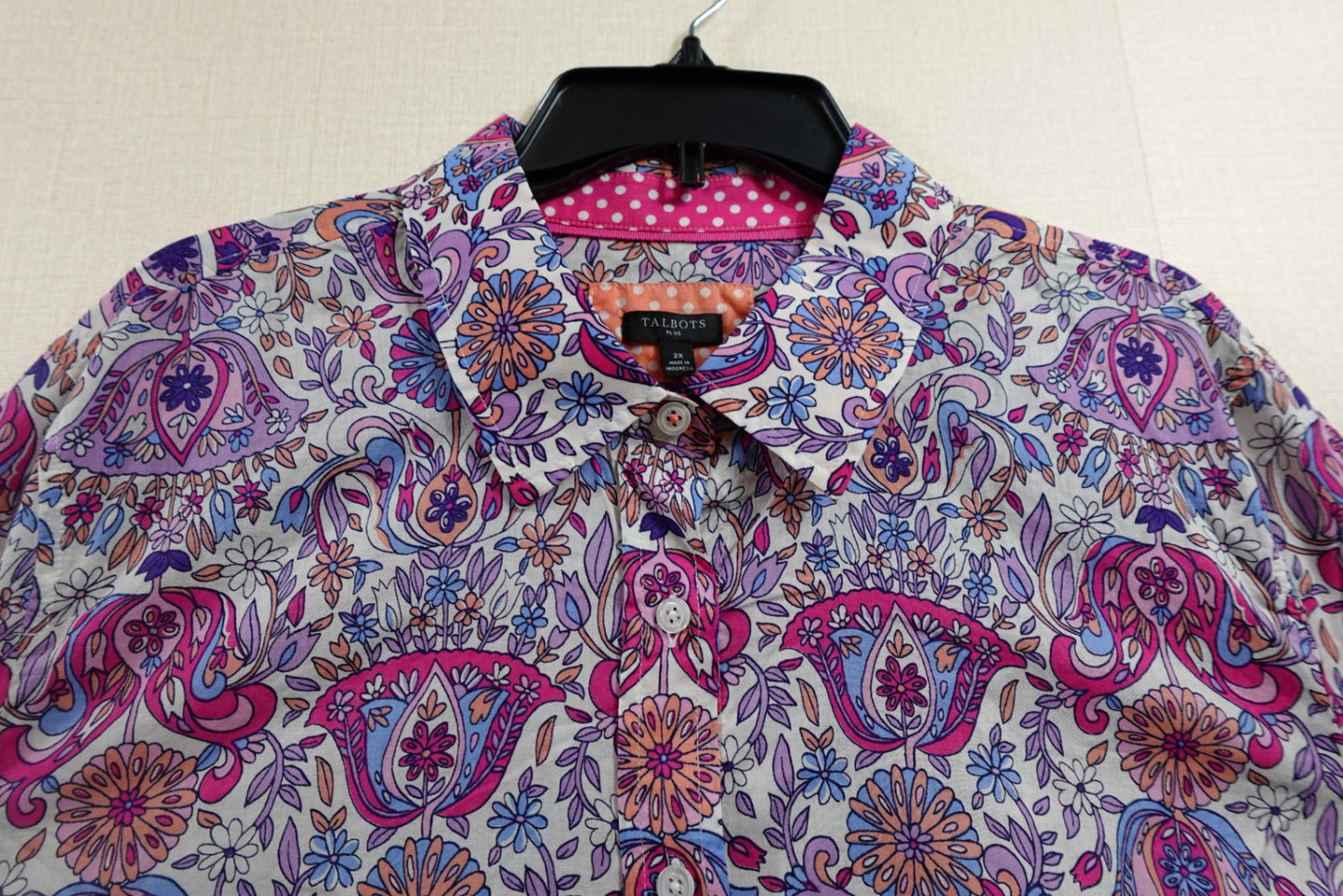 Talbots, New Long Sleeves Top, 2X