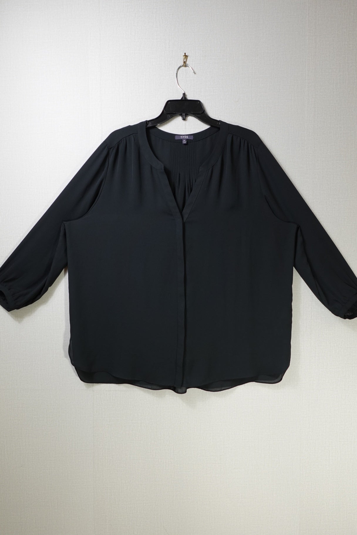 NYDJ, 3/4 SLEEVE TOP, XL