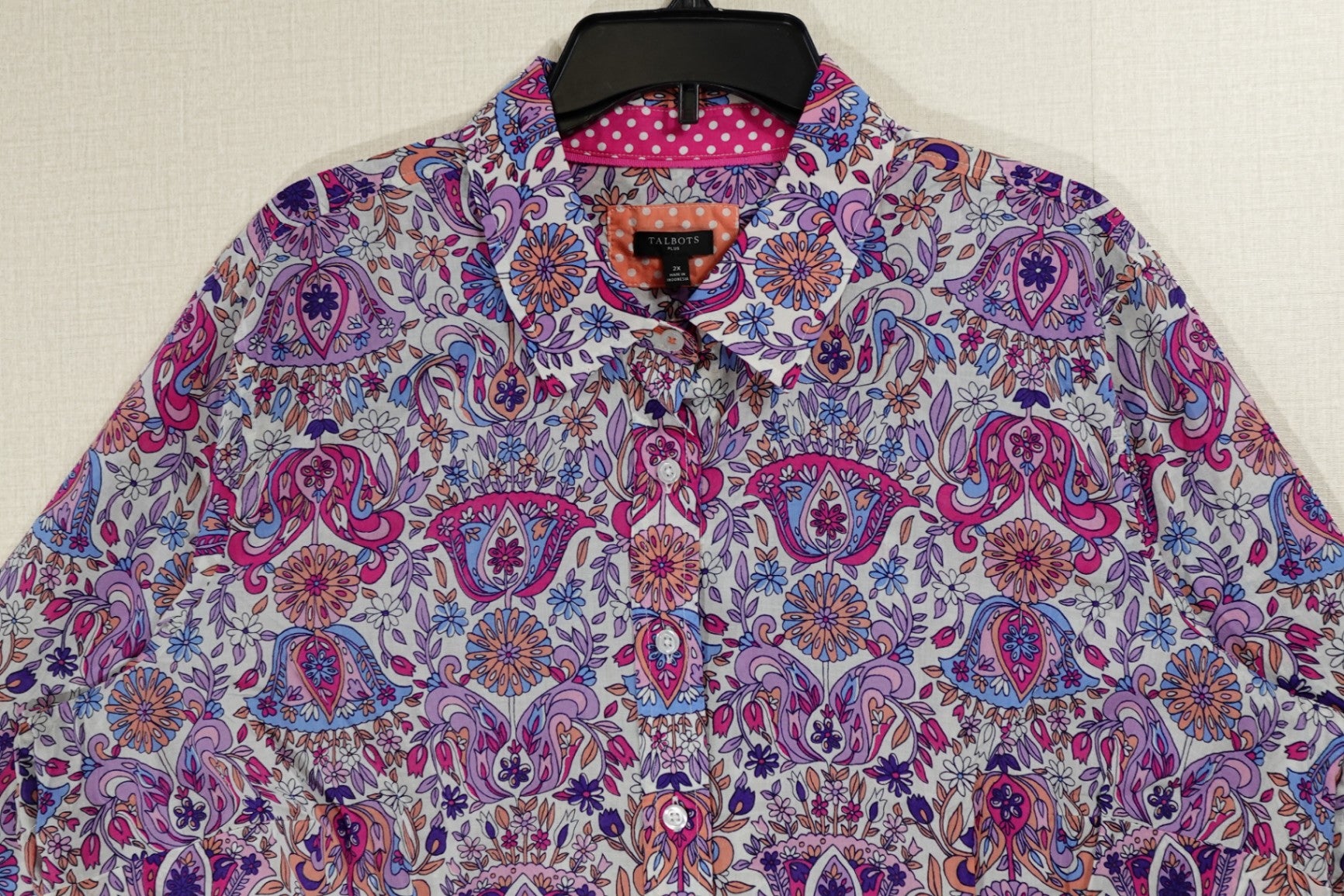 Talbots, New Long Sleeves Top, 2X