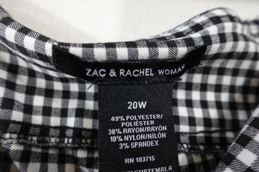 Zac & Rachel, Pants Straight, 20W