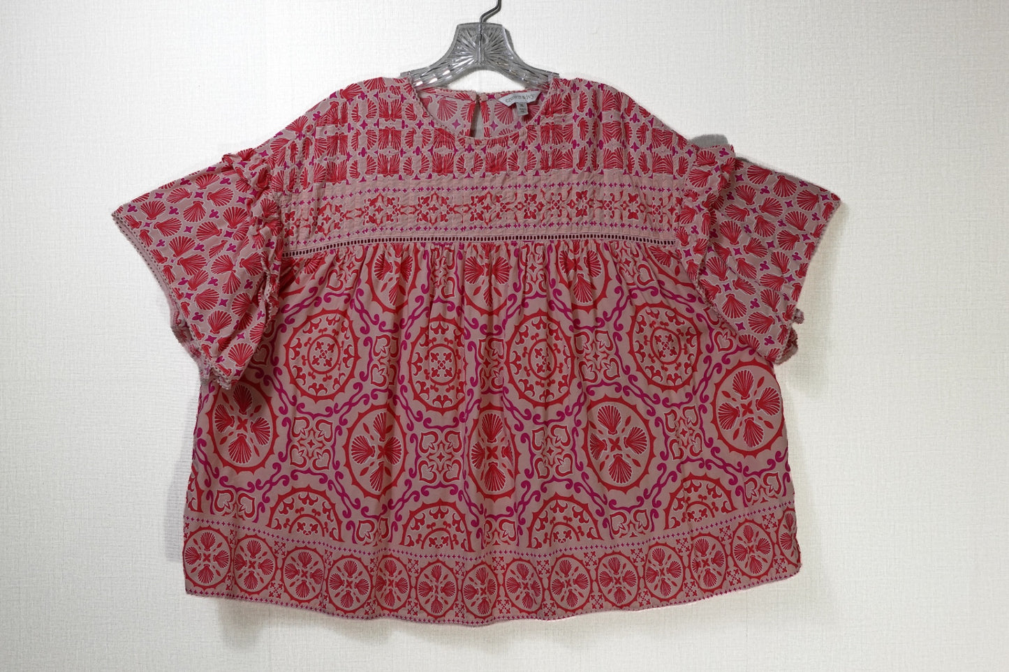 Crown & Ivy, Short Sleeved Top, XL