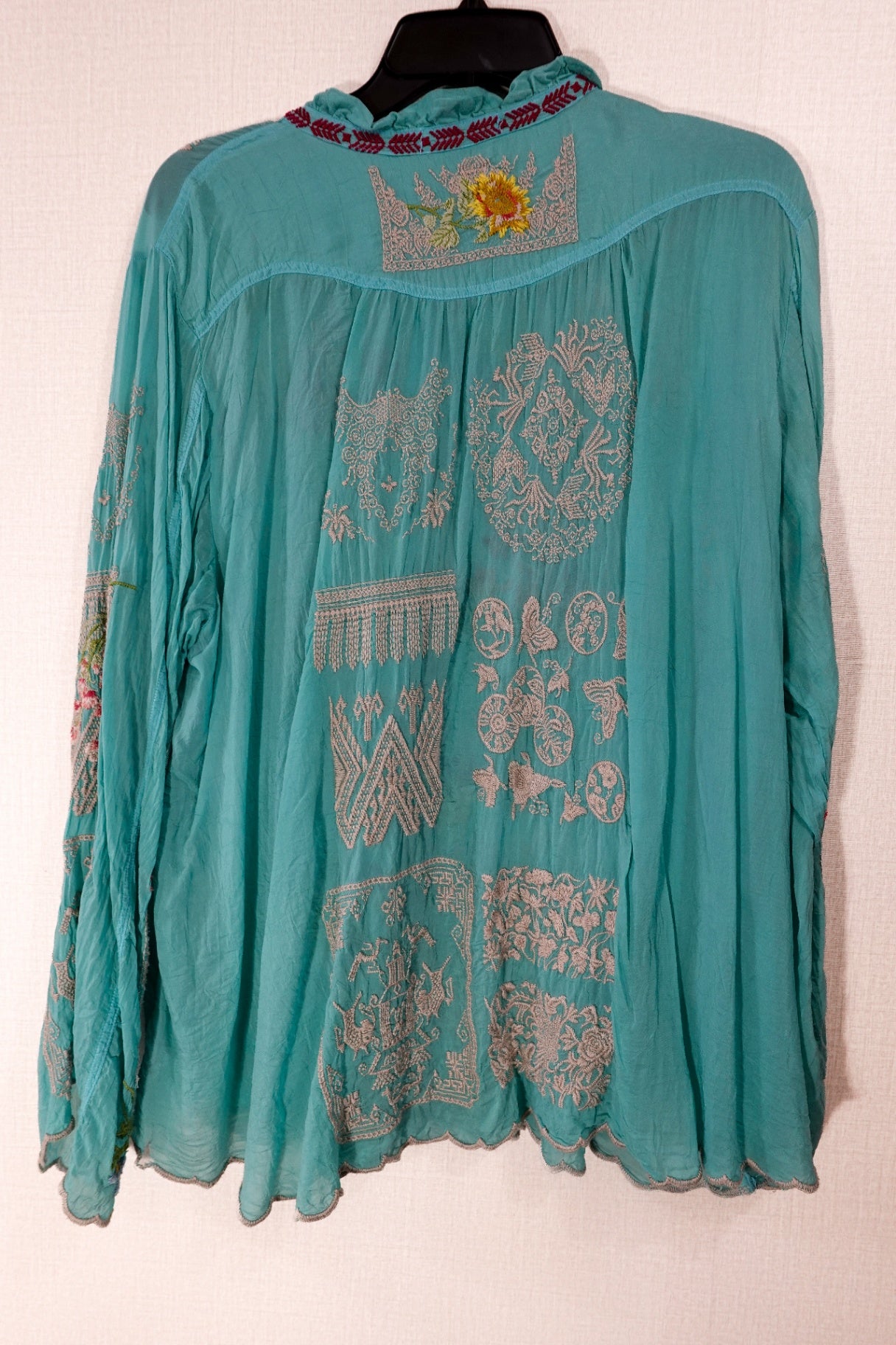 Johnny Was, Long Sleeves Top, XL
