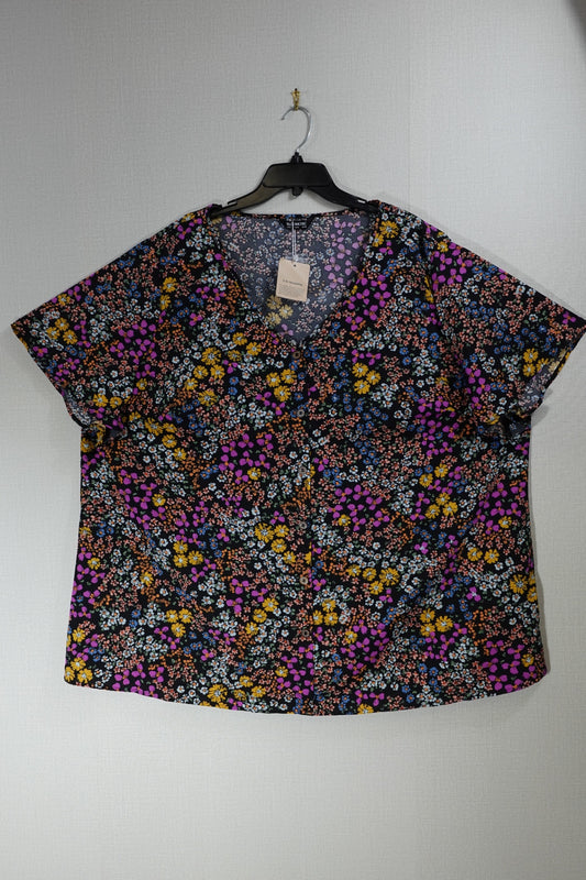 BLOOMCHIC, New Short Sleeve Top, US 28