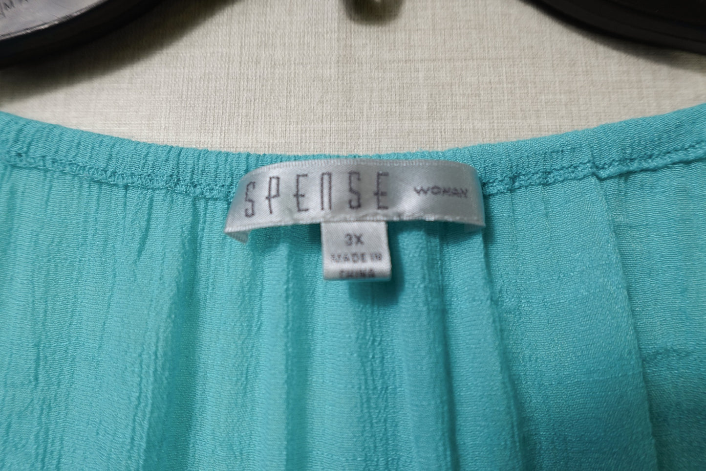 Spense, 3/4 Sleeve Top, 3X