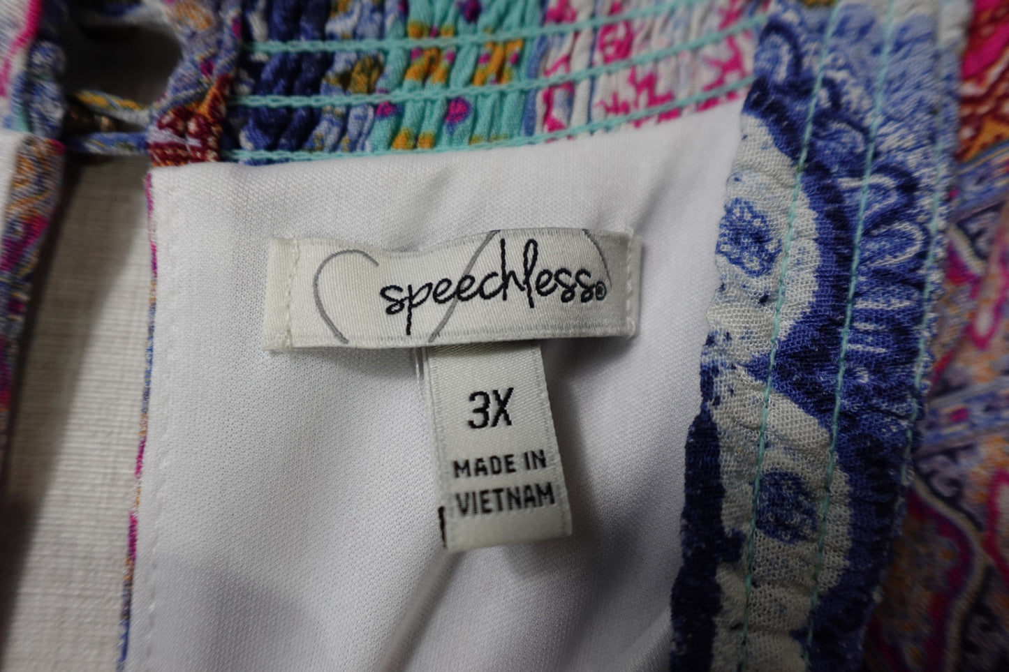 Speechless, Sleeveless top, 3X