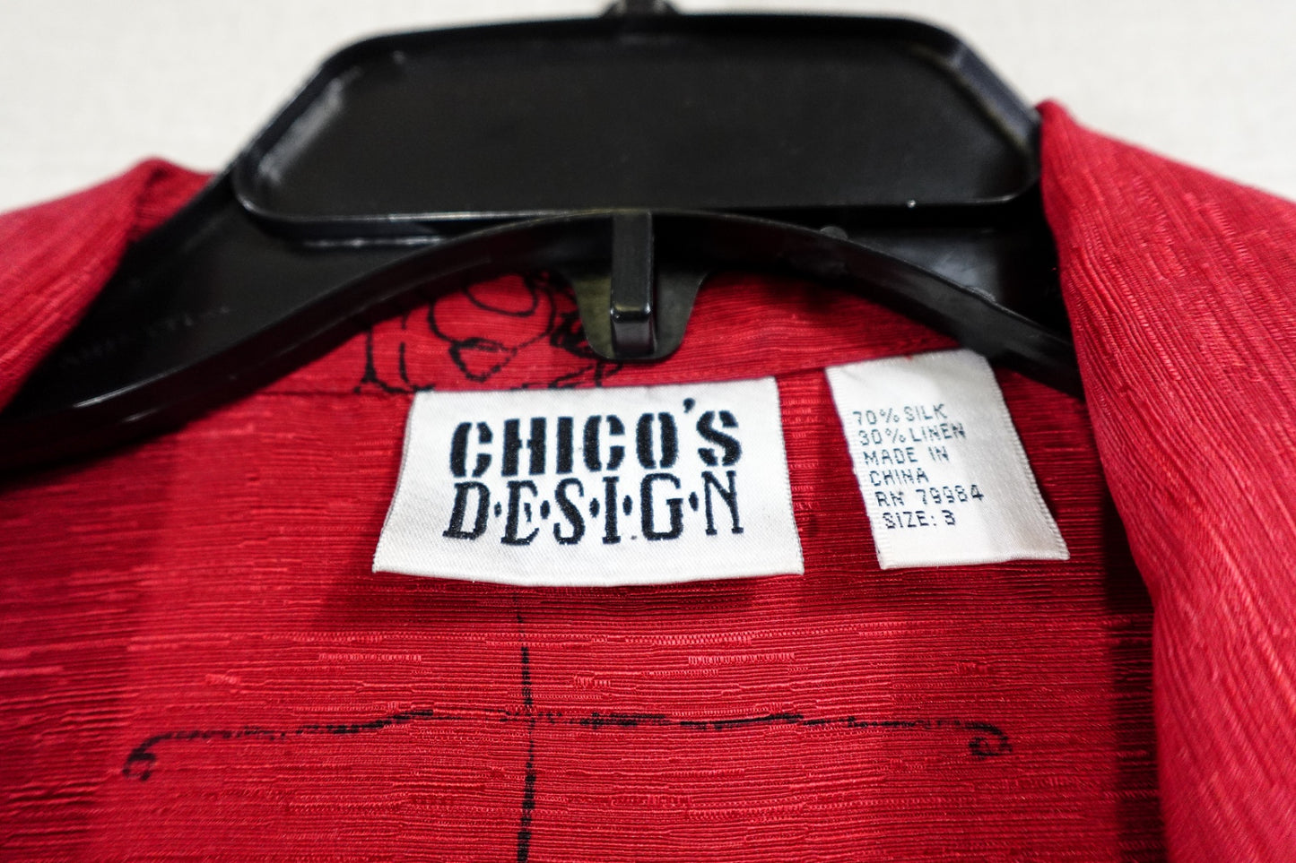 Chico's Design, Long Sleeves Top- Button Down, XL (chicos 3)