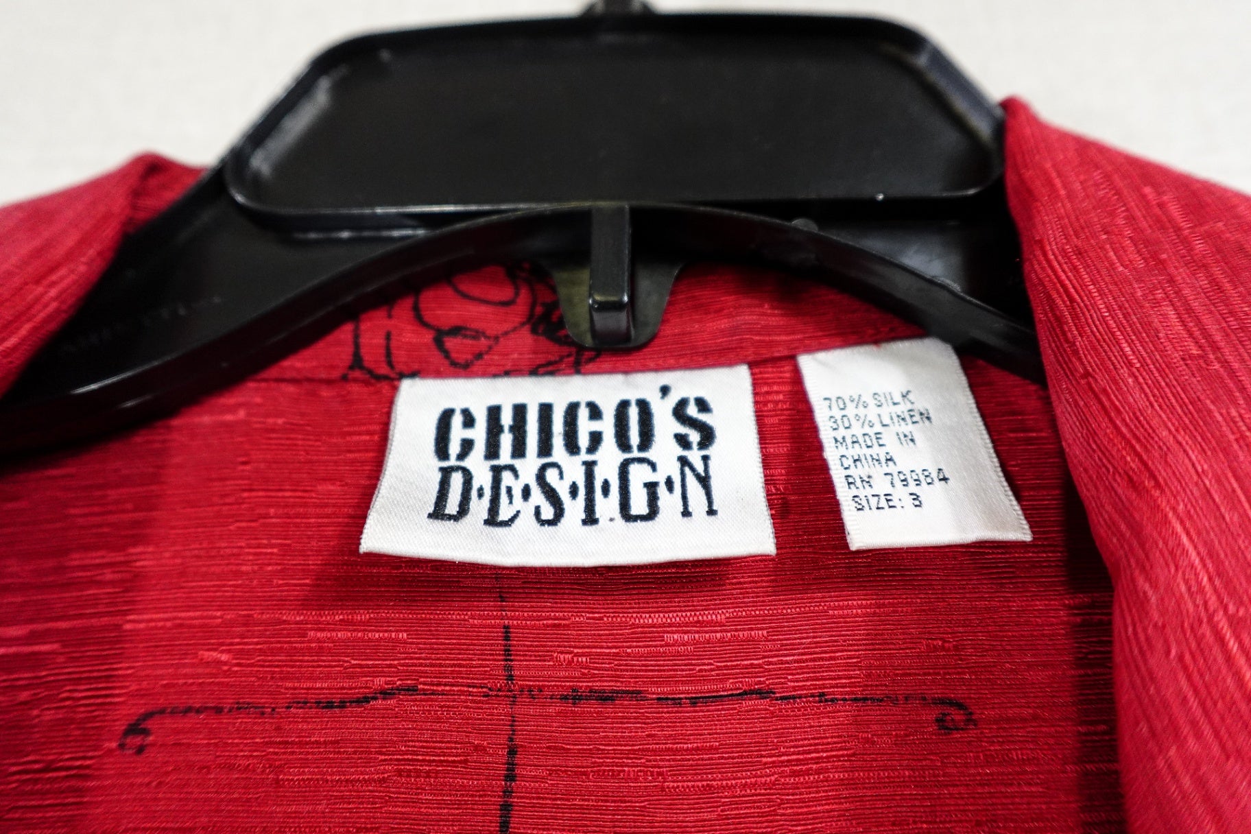 Chico's Design, Long Sleeves Top- Button Down, XL (chicos 3)