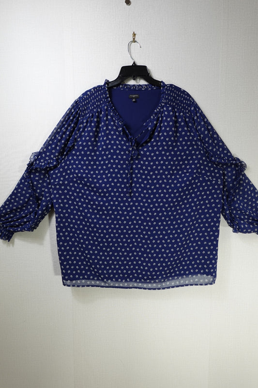 Talbots, Long Sleeves Top, 3X