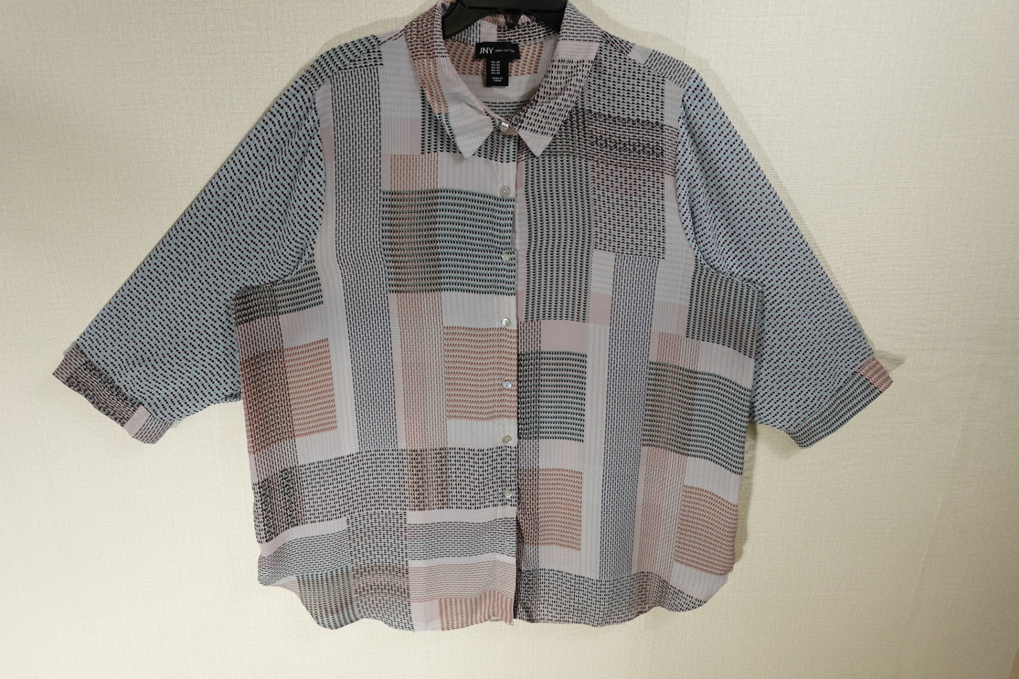 JNY Jones New York, Long Sleeves Top, 2X