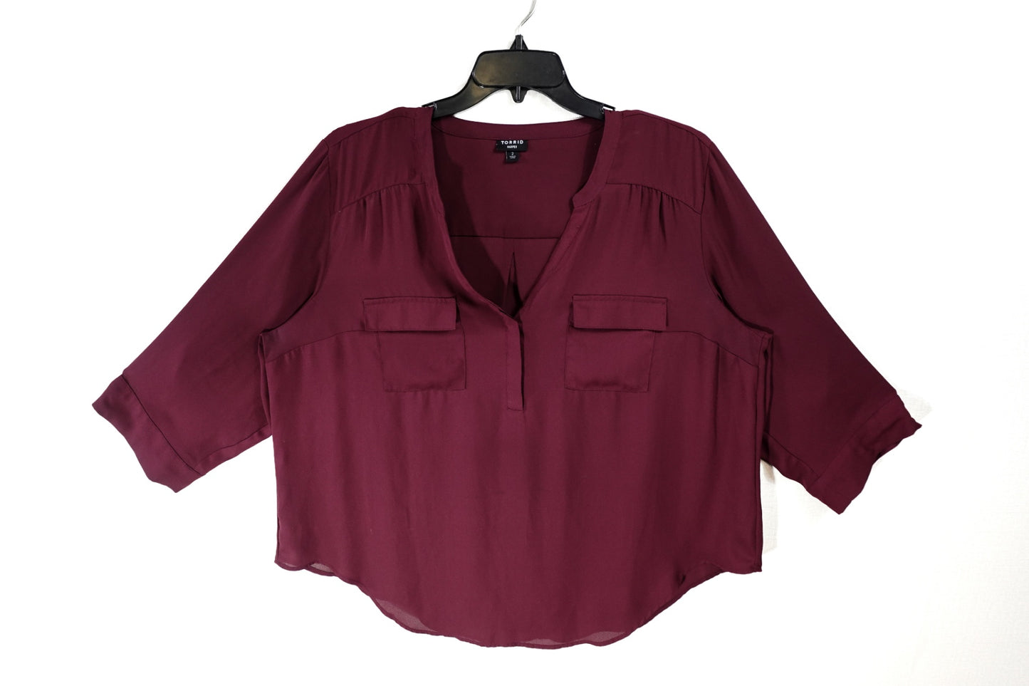 Torrid, 3/4 Sleeve Top, 2X