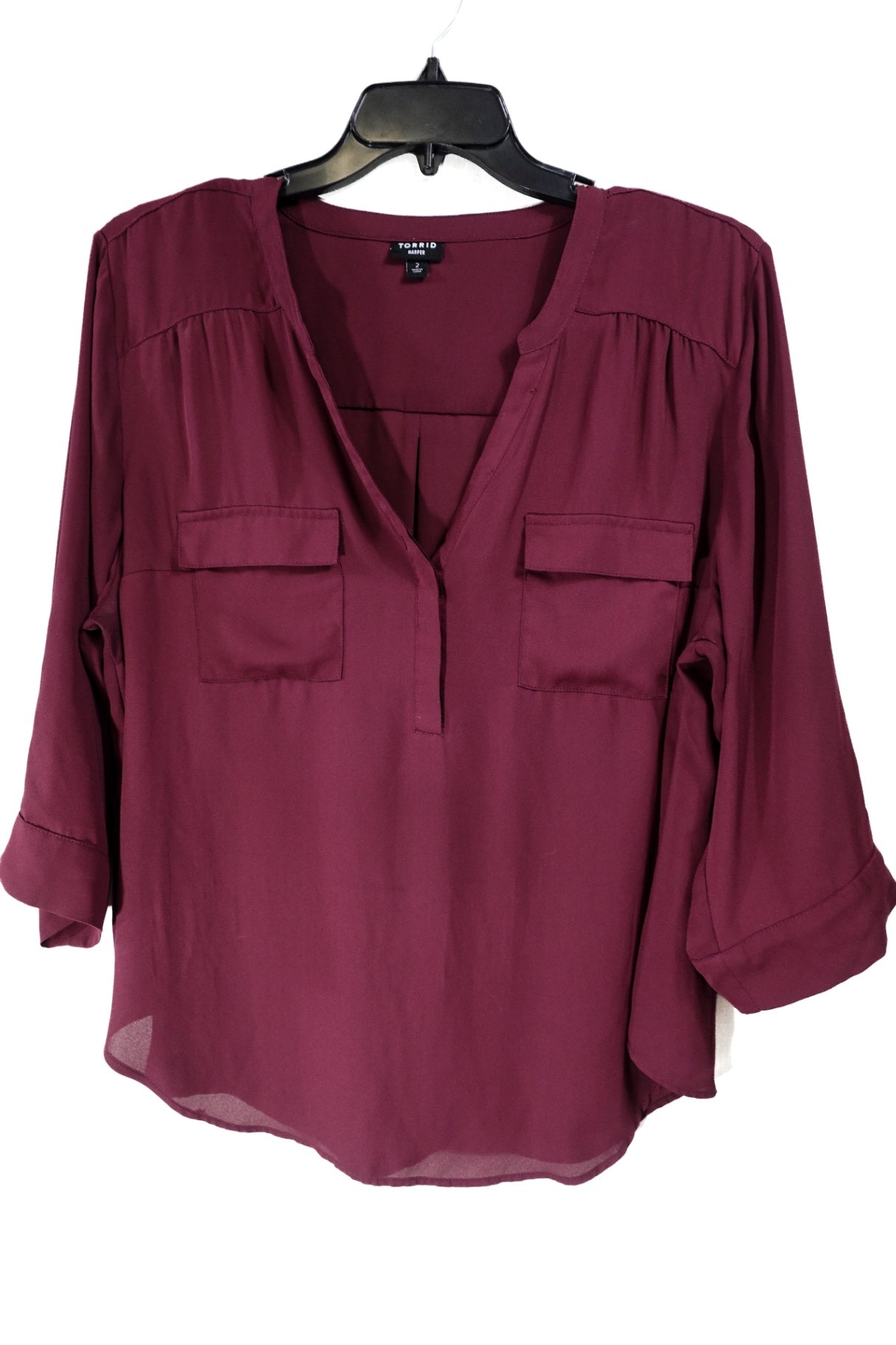 Torrid, 3/4 Sleeve Top, 2X