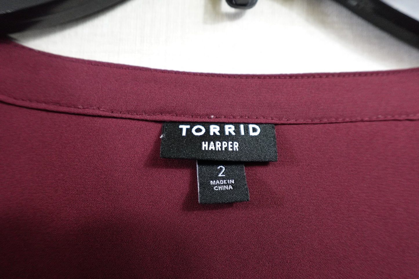 Torrid, 3/4 Sleeve Top, 2X