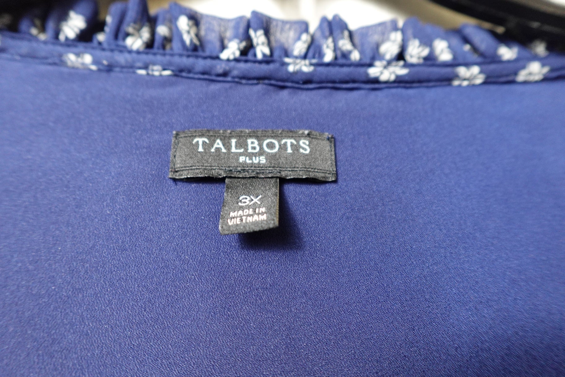 Talbots, Long Sleeves Top, 3X