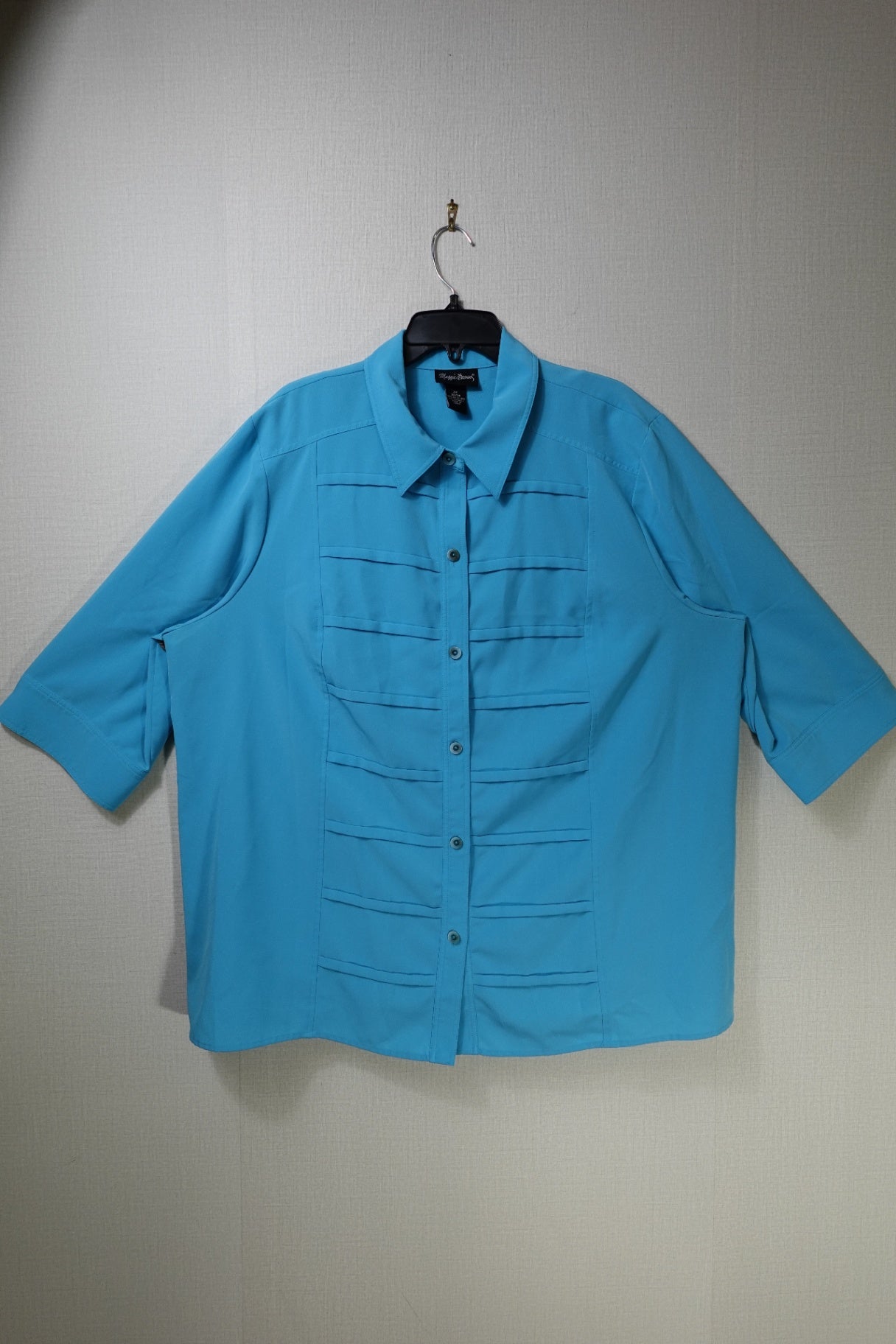 Maggie Barnes, Short Sleeved Top, 22/24 (2X)