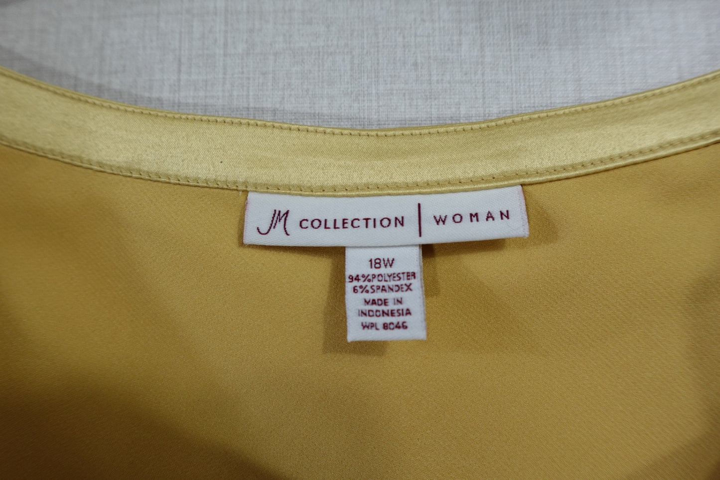 JM Collection, Sleeveless Top, 18W