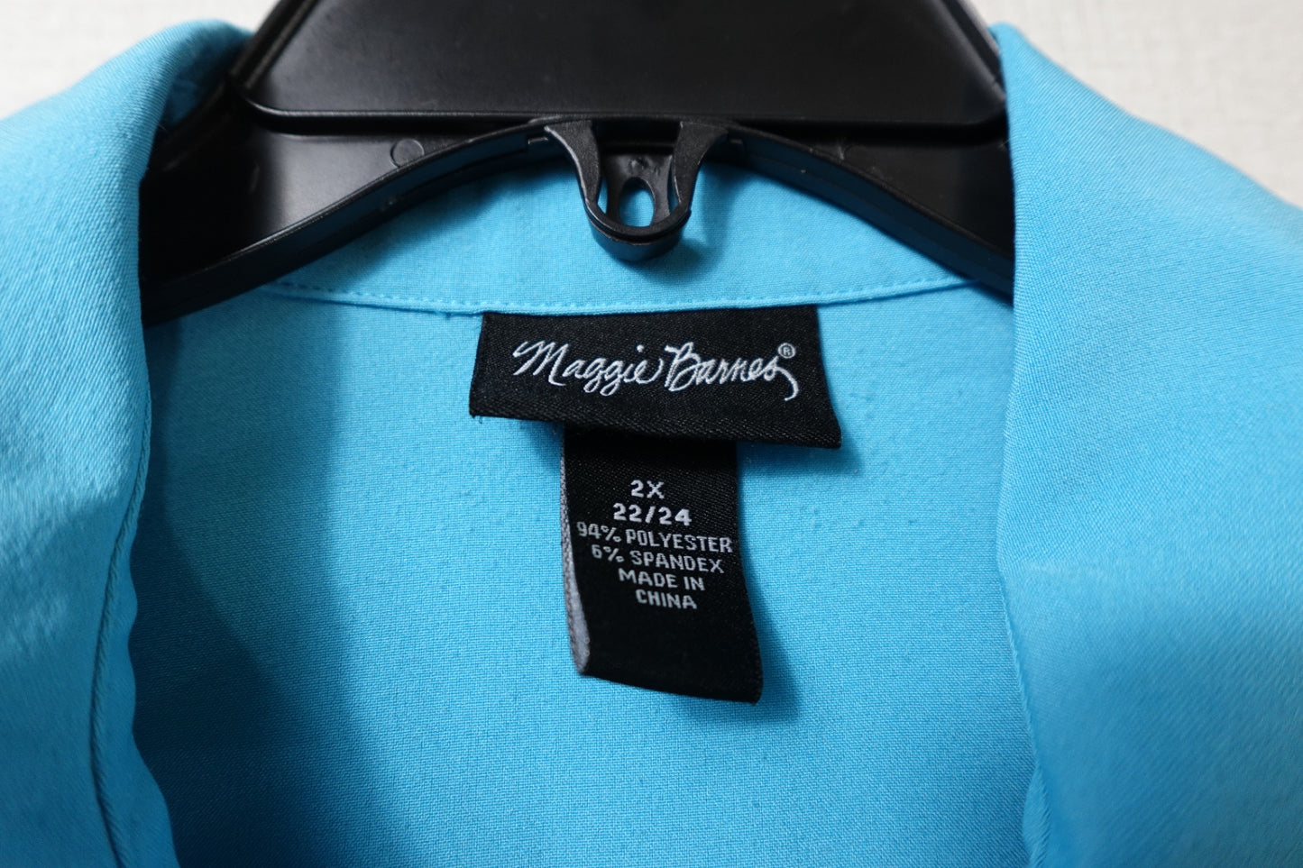 Maggie Barnes, Short Sleeved Top, 22/24 (2X)