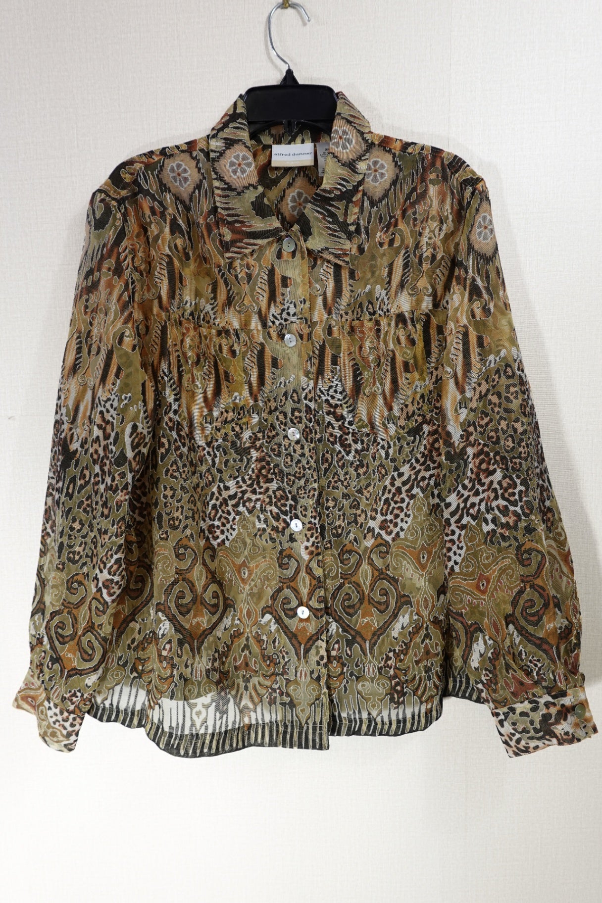 Alfred Dunner, Long Sleeves Top, 20W