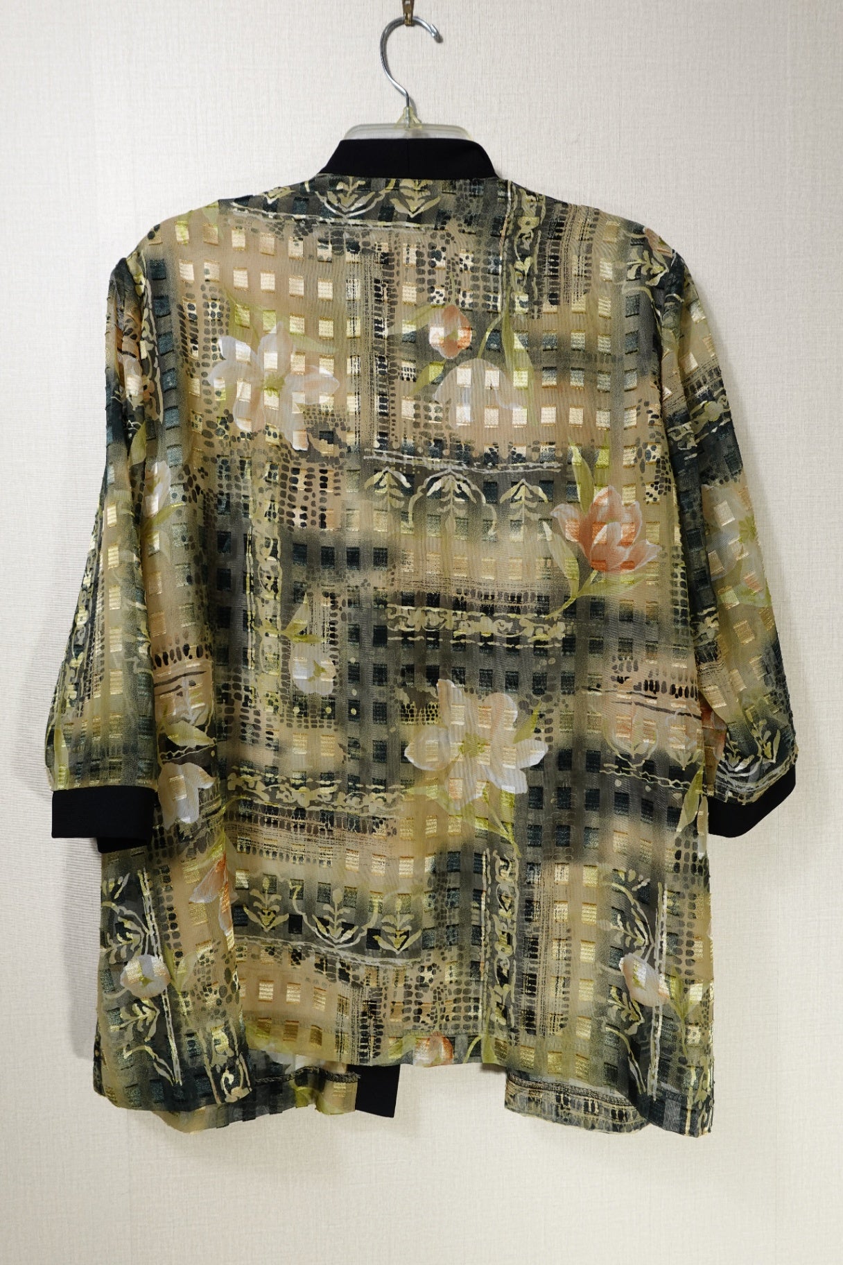 R&M Richards, 3/4 Sleeve Top, 18WP