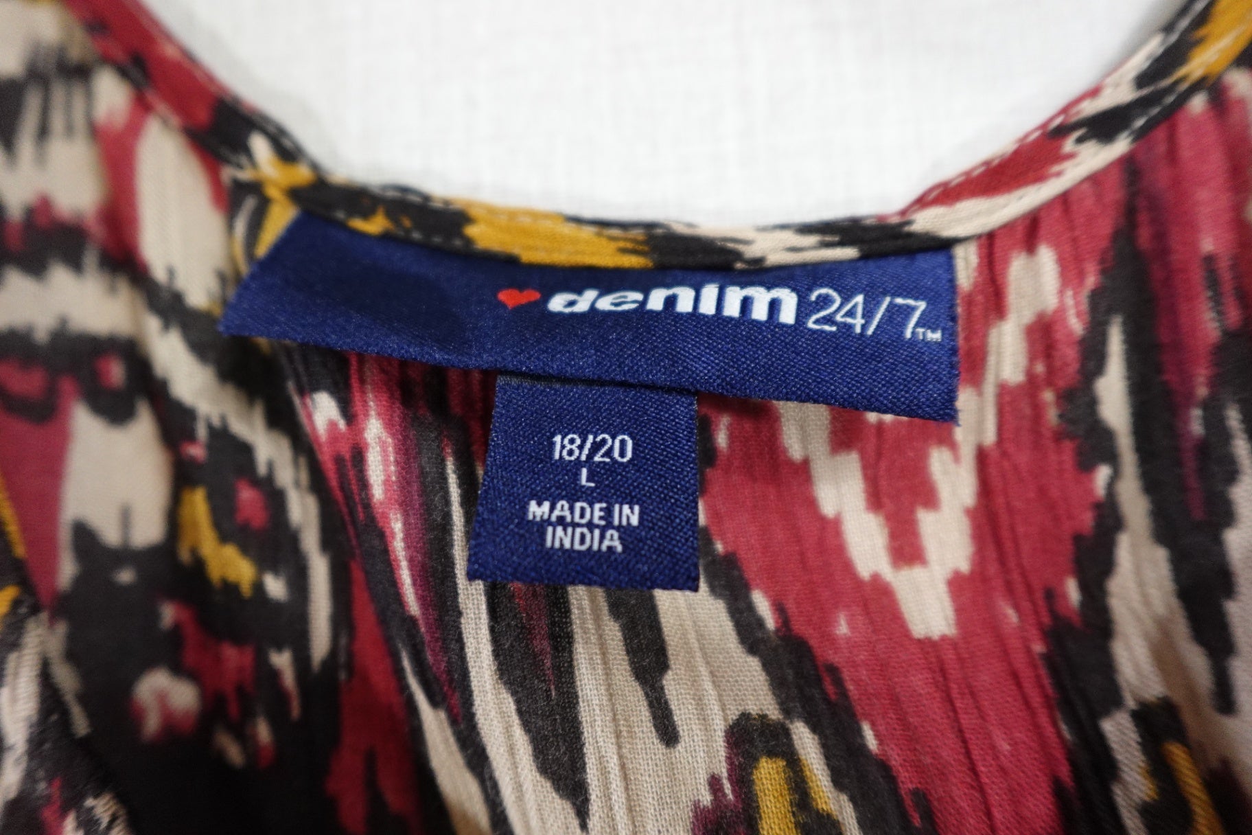 Denim 24/7, Dress, Large