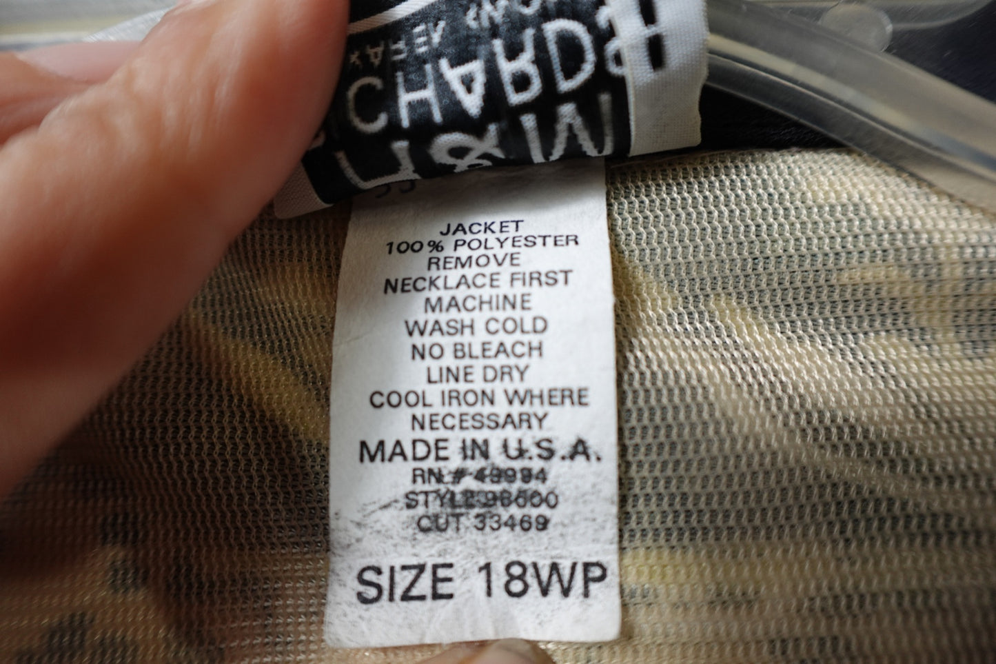 R&M Richards, 3/4 Sleeve Top, 18WP