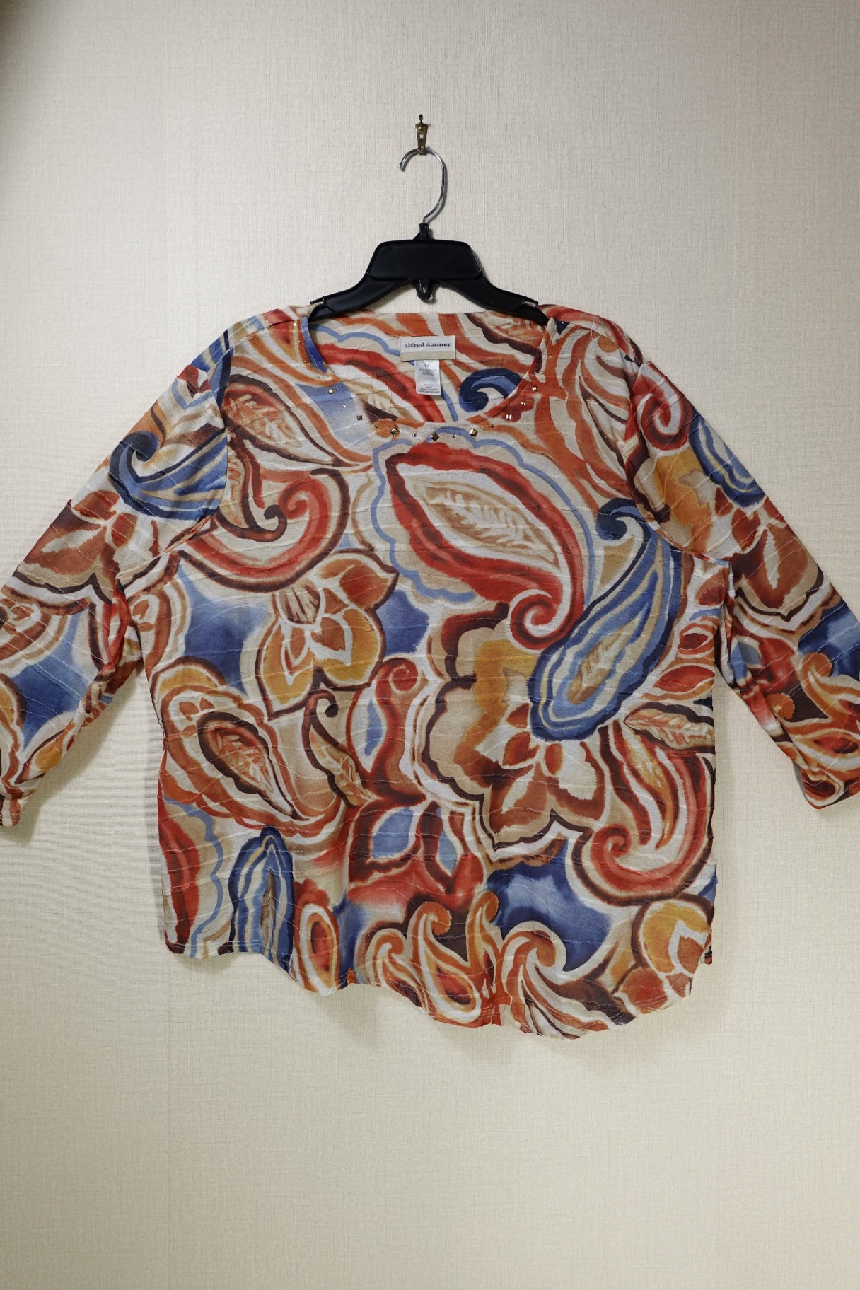 Alfred Dunner, Long Sleeves Top, 20W