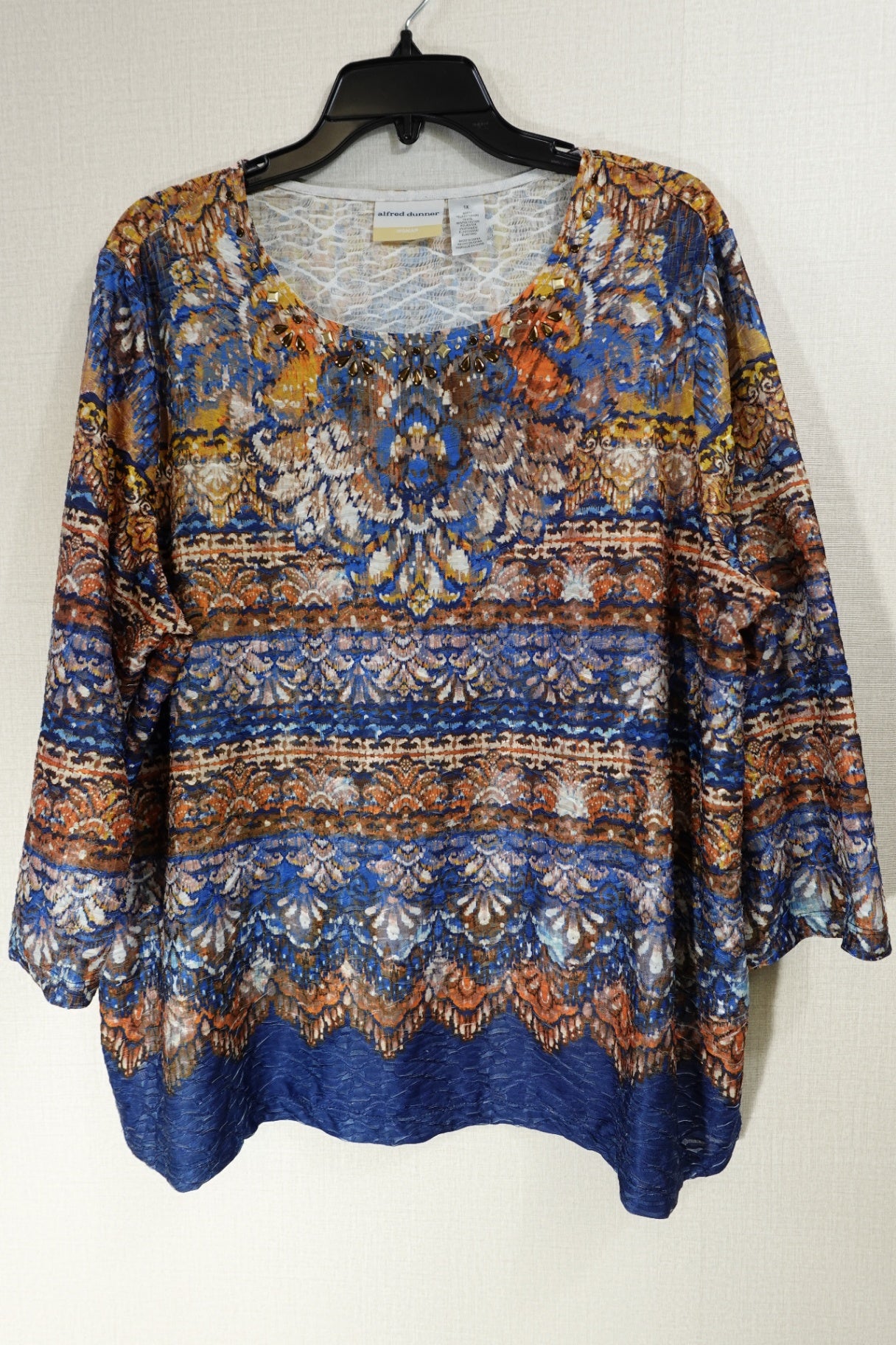 Alfred Dunner, Long Sleeves Top, 20W
