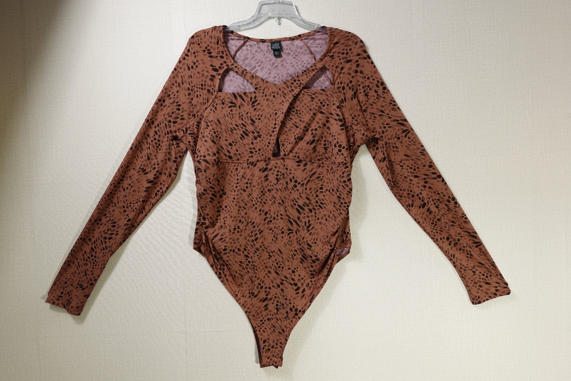 Wild Fable, Long Sleeve Bodysuit/Leotard, 2X