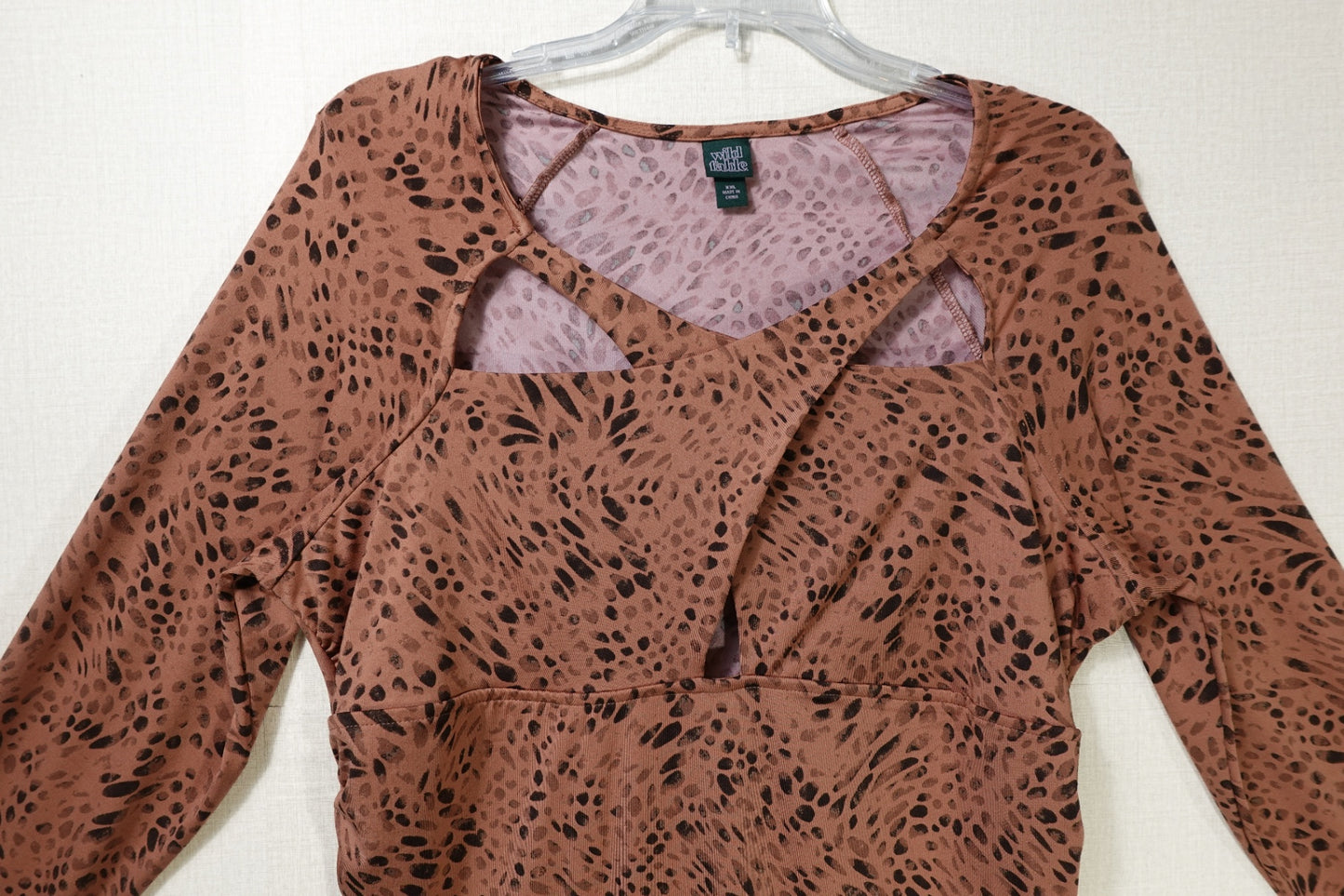 Wild Fable, Long Sleeve Bodysuit/Leotard, 2X