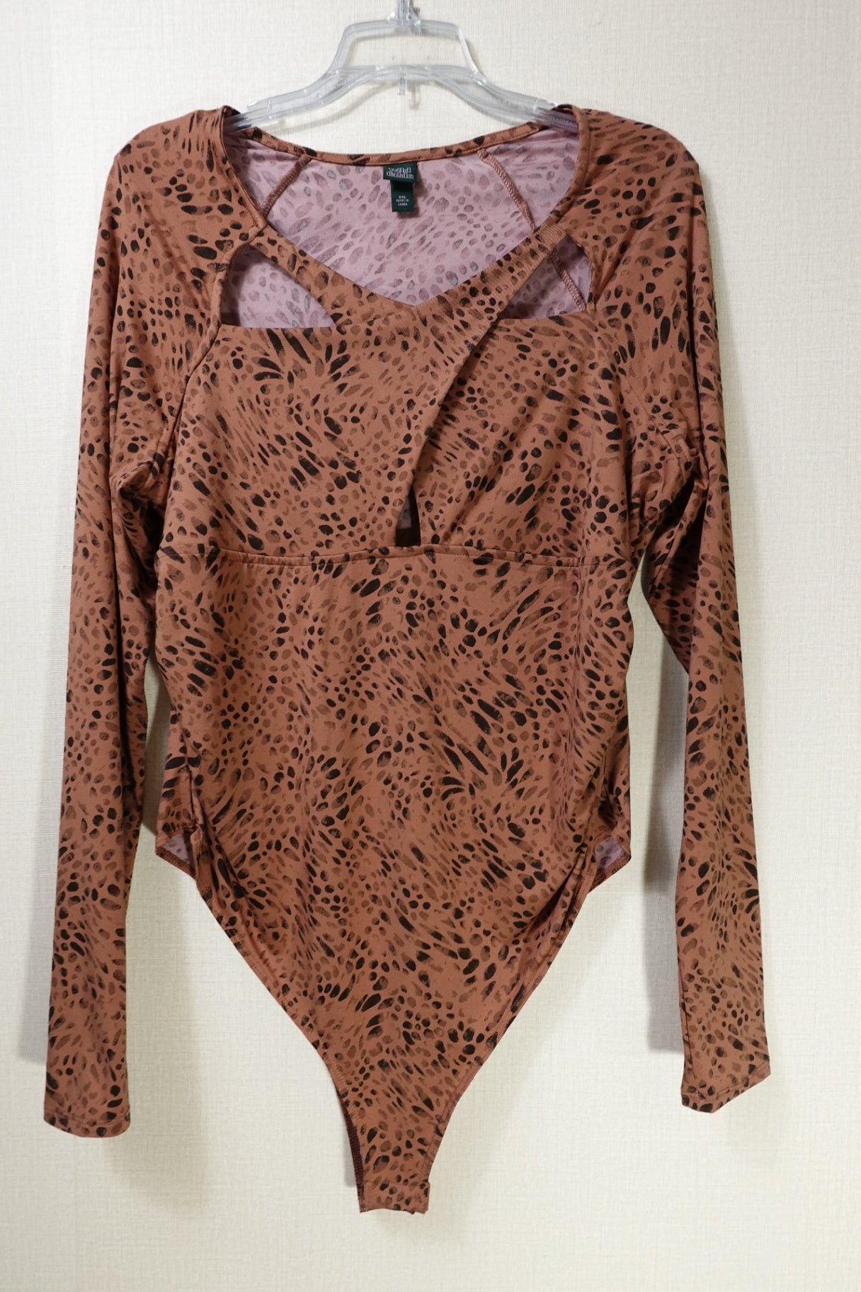 Wild Fable, Long Sleeve Bodysuit/Leotard, 2X
