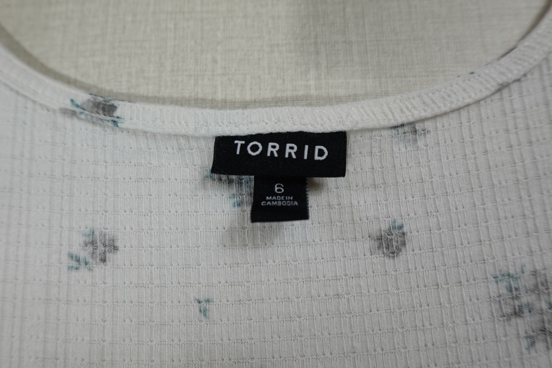 Torrid, Short Sleeved Top, 6X